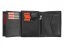 Pánska kožená peňaženka Pierre Cardin CB TILAK26 2326 RFID čierna + červená 4