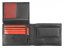 Pánská kožená peněženka Pierre Cardin TILAK37 28806 černá + červená