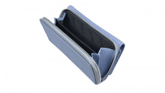 Dámská kožená peněženka SG-21770 sv. modrá 3