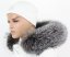Kožušinový lem na kapucňu - golier líška bluefrost LB 39 (75 cm)