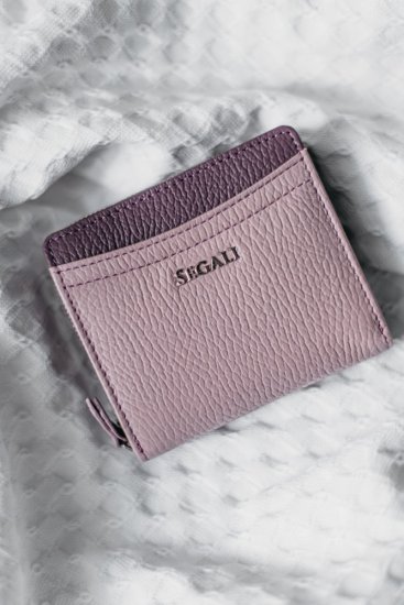 Dámska kožená peňaženka SG-27544B Orchid / Rose 6