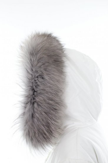 Fur trim on the hood - raccoon collar M 154/2 (75 cm)