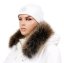 Kožešinový lem na kapuci - límec mývalovec snowtop M 35/62 (60 cm)