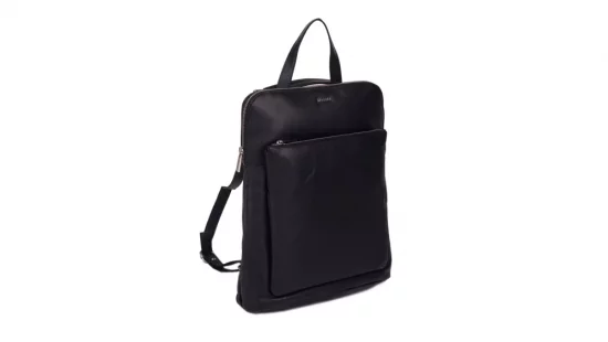 Dámský kožený batoh SG-29063 černý - přední pohled 02