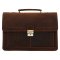 Pánská kožená aktovka LG-21881/H hnědá