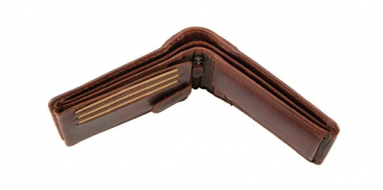 Pánska kožená peňaženka 2511461/M hnedá 2