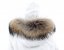 Kožušinový lem na kapucňu - golier medvedíkovec M 45/7 (66 cm)