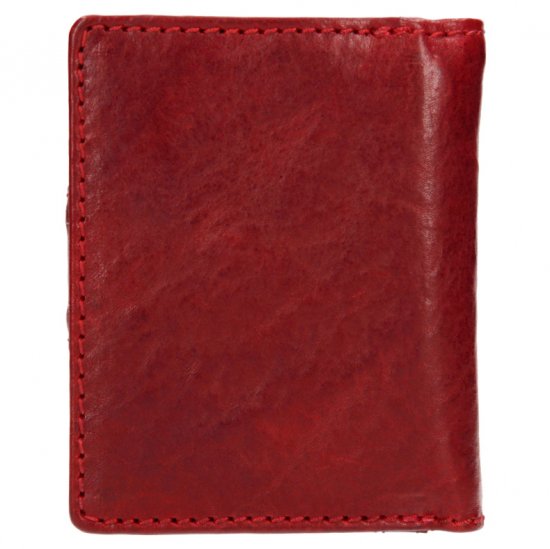 Dámská kožená peněženka 22094/T červená 4