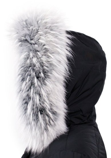 Kožešinový lem na kapuci - límec mývalovec M 36/80 (70 cm) 2 Kožešinový lem na kapuci - límec mývalovec M 36/80 (70 cm) 2