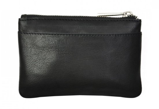Kožená klíčenka SG-27291 A černá 1