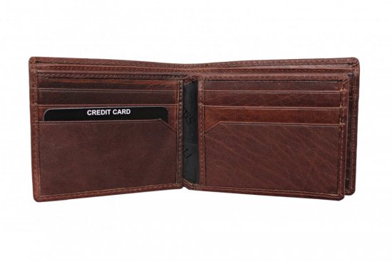 Pánska kožená peňaženka 21031 hnedá 3