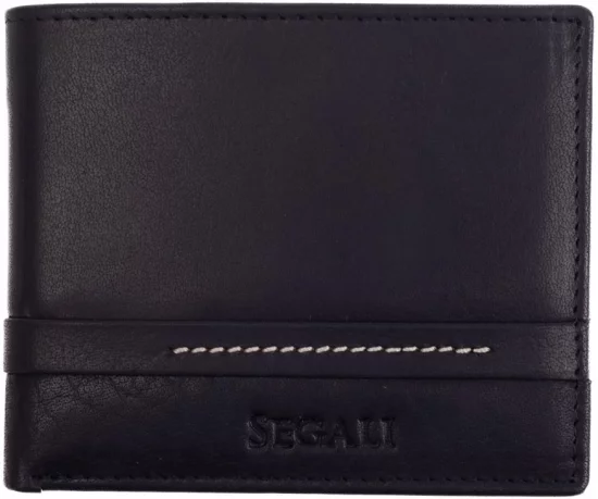 Pánska kožená peňaženka 21042 čierna