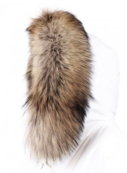 Kožušinový lem na kapucňu - golier medvedíkovec M 51/7 (70 cm)