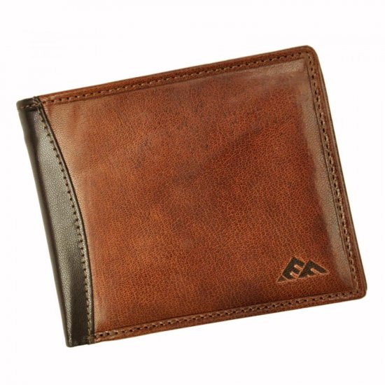 Pánska kožená peňaženka El Forrest 2556/A-21 RFID hnedá
