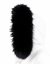Fur trim on the hood - black raccoon collar M 58/12 (70 cm) 2