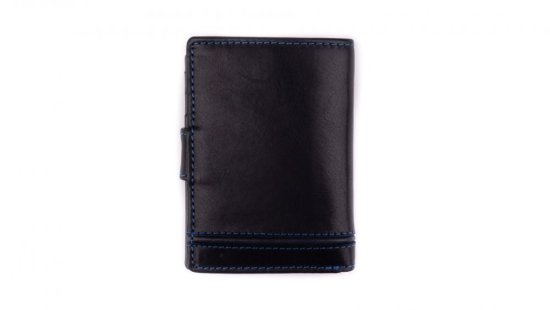 Kožená dokladovka 27531155535 black blue 1