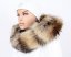 Kožušinový lem na kapucni - golier medvedíkovec  snowtop M 35/8 (80 cm)