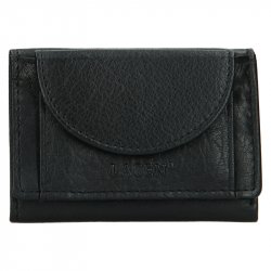 Dámska kožená peňaženka W 22030 (malá peňaženka) čierna