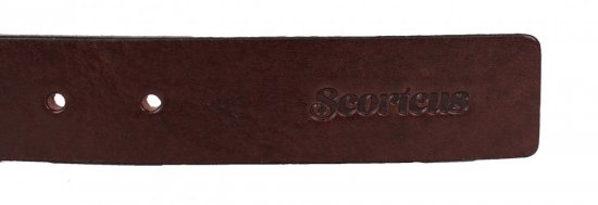 Pánský kožený opasek Scorteus SC 2025 hnědý 3