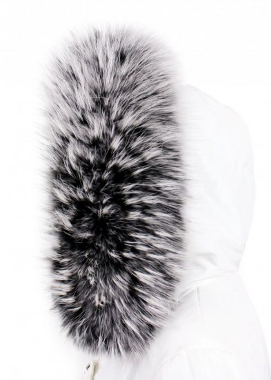 Fur trim on the hood - raccoon collar M 36/38 (75 cm) 1