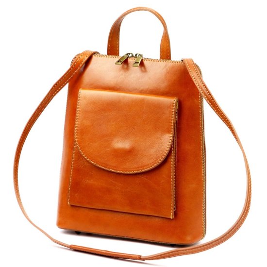 Kožený batoh Patrizia Samara camel