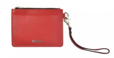 Kožená kľúčenka SG-27290 A červená