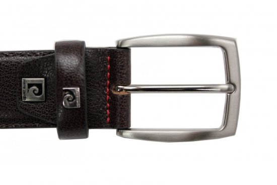 Pánský kožený opasek Pierre Cardin 270232 hnědý 2