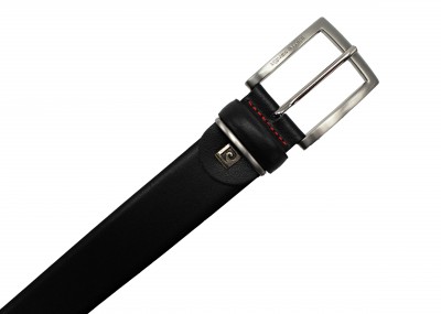Pánský kožený opasek Pierre Cardin 270080 černý 2