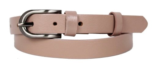 Dámský kožený opasek 2186-07 pudrový