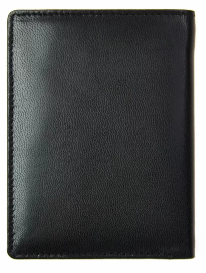 Pánska kožená peňaženka SG-27476 čierna 1