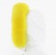 Kožušinový lem na kapucňu - golier líška kanárikovo žltá LZ2 (59 cm)