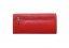 Dámska kožená peňaženka SG-22025 A červeno-čierna