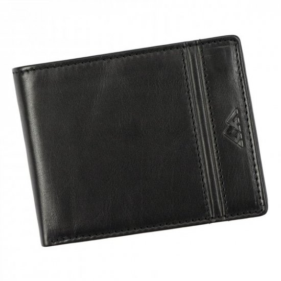 Pánska kožená peňaženka El Forrest 2899-60 RFID čierna