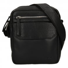 Pánská kožená taška přes rameno BLC-220/1611 černá