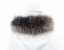 Kožešinový lem na kapuci - límec mývalovec  M 35/16 (70 cm)