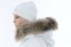 Kožušinový lem na kapucňu - golier medvedíkovec M 182 (54 cm)