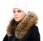 Fur trim on the hood - raccoon collar snowtop M 35/58 (70 cm)
