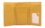 Dámska kožená peňaženka SG-27074 žltá