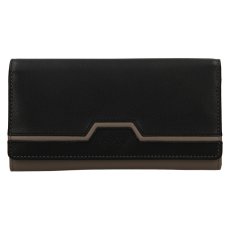 Dámská kožená peněženka BLC/24787/720 šedá/černá