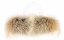 Kožušinový lem na kapucňu - golier líška zlatá LZ02 (75 cm)