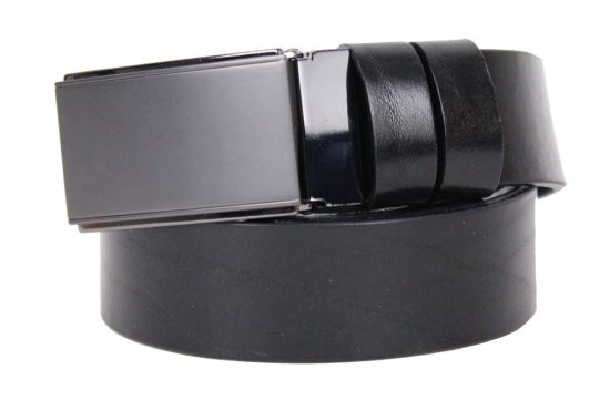 Pánský kožený opasek Scorteus SC 2033 černý