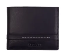 Pánska kožená peňaženka 21042 čierna