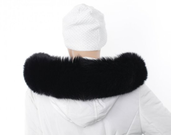 Kožešinový lem na kapuci - límec liška L 06/10 (70 cm) 1