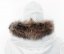 Kožešinový lem na kapuci - límec mývalovec M 180/4 (58 cm)
