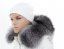 Kožušinový lem na kapucňu - golier líška bluefrost LB 30/1 (70 cm)