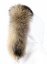 Fur trim on the hood - raccoon collar M 51/13 (70 cm)