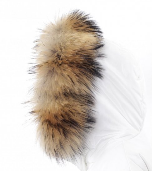 Kožušinový lem na kapucňu - golier medvedíkovec M 45/30 (75 cm)