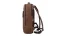 Kožený batoh na notebook UNISEX 28278 hnědý - boční pohled