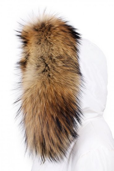 Kožešinový lem na kapuci - límec mývalovec M 42/38 (70 cm) 1