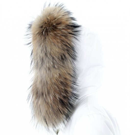 Kožušinový lem na kapucňu - golier medvedíkovec M 45/7 (66 cm)